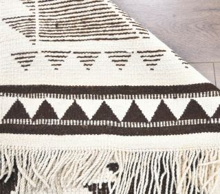 Handmade Vintage Runner Rug - Thumbnail