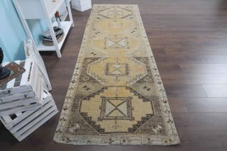 Sand Watch Design Vintage Runner Rug - Thumbnail