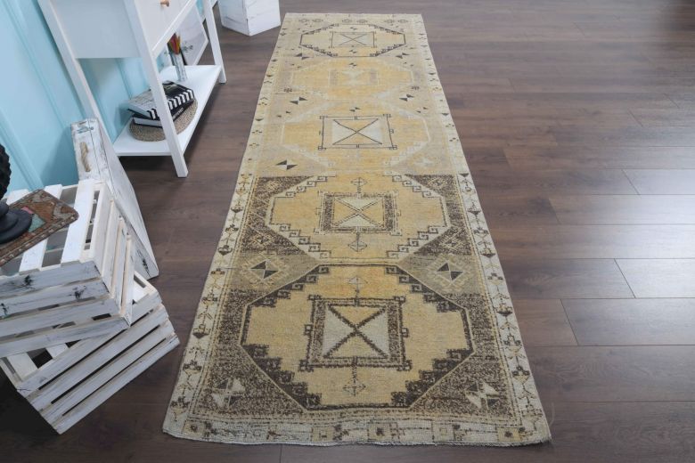 Sand Watch Design Vintage Runner Rug