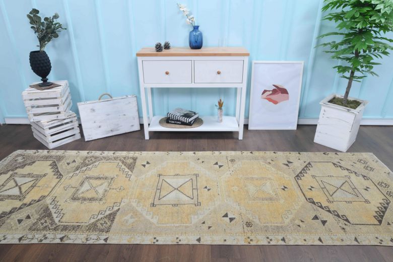 Sand Watch Design Vintage Runner Rug