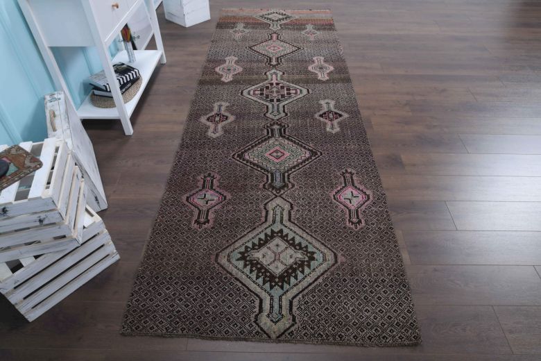 Vintage Dark Runner Rug