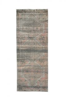 Abstract Vintage Runner Rug - Thumbnail