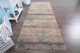 Abstract Vintage Runner Rug - Thumbnail