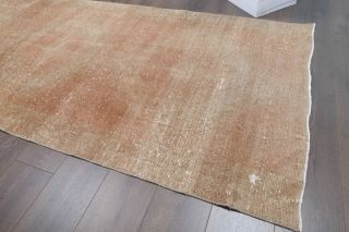 Muted Color Antique Runner Rug - Thumbnail