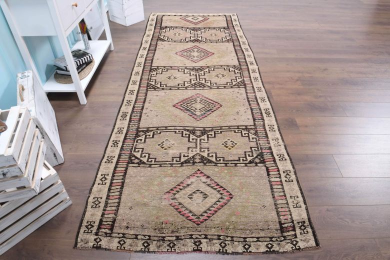 Turkish Vintage Runner Rug