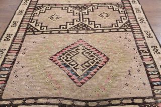 Turkish Vintage Runner Rug - Thumbnail