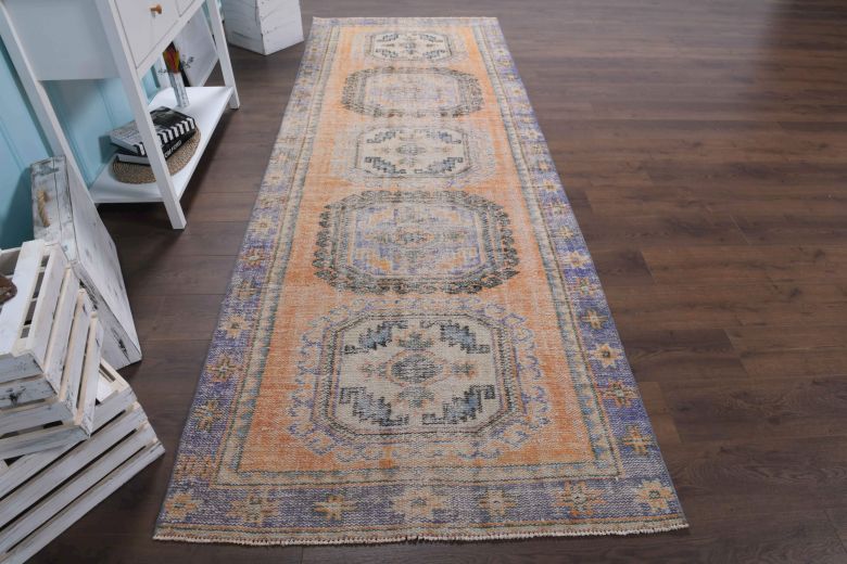 Turkish Vintage Runner Rug