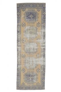 4x11 Vintage Handwoven Rug Runner - Thumbnail