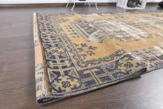 4x11 Vintage Handwoven Rug Runner - Thumbnail