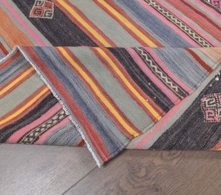 Vintage Kilim Runner Rug - Thumbnail