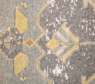 4x11 Wool Vintage Runner Rug - Thumbnail