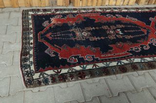 Vintage Red Runner Rug - Thumbnail