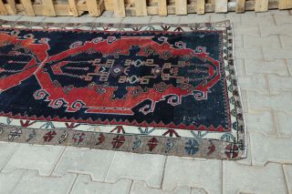 Vintage Red Runner Rug - Thumbnail