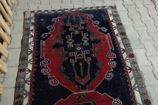 Vintage Red Runner Rug - Thumbnail