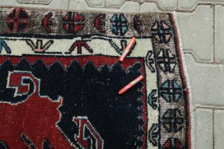 Vintage Red Runner Rug - Thumbnail