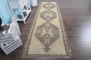 Isparta Vintage Runner Rug - Thumbnail