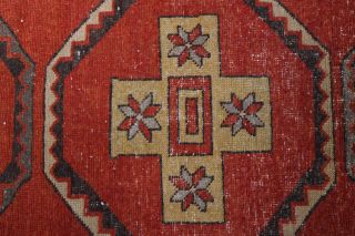 Vintage Red Runner Rug - Thumbnail