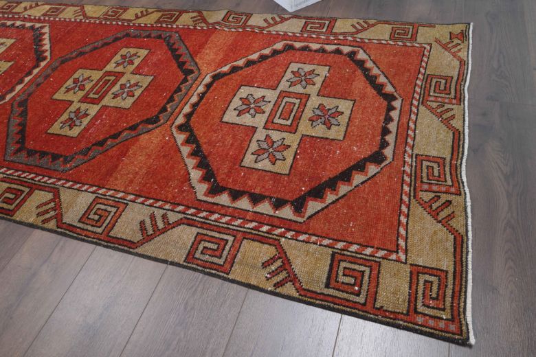 Vintage Red Runner Rug