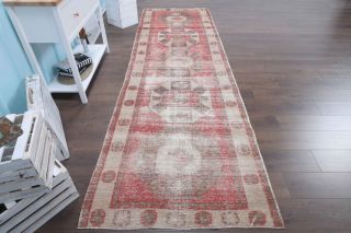 Distressed Vintage Runner Rug - Thumbnail