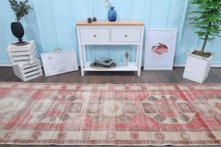 Distressed Vintage Runner Rug - Thumbnail