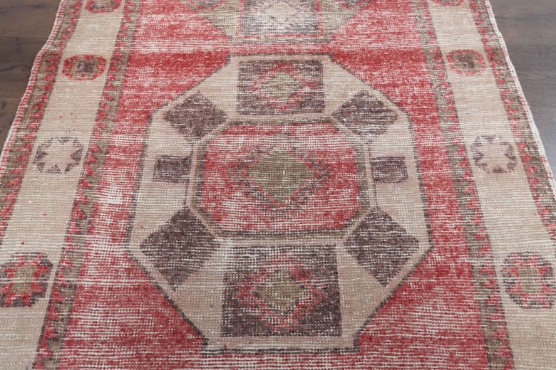 Distressed Vintage Runner Rug