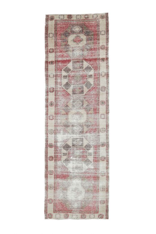 Distressed Vintage Runner Rug