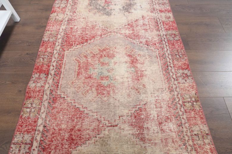 Vintage Red Runner Rug