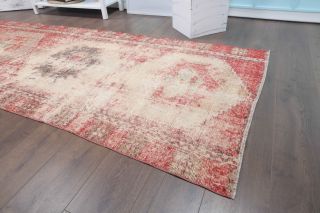 Vintage Red Runner Rug - Thumbnail