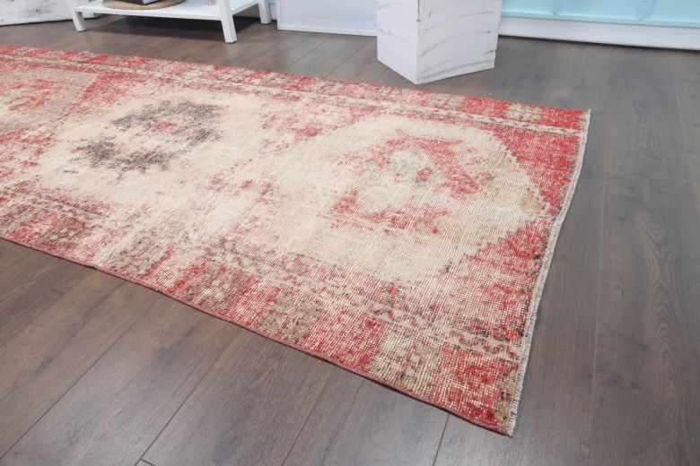 Vintage Red Runner Rug