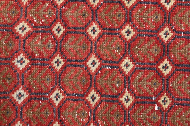 Vintage Red Runner Rug