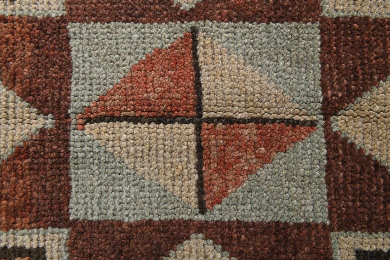 4x12 Wool Vintage Runner Rug