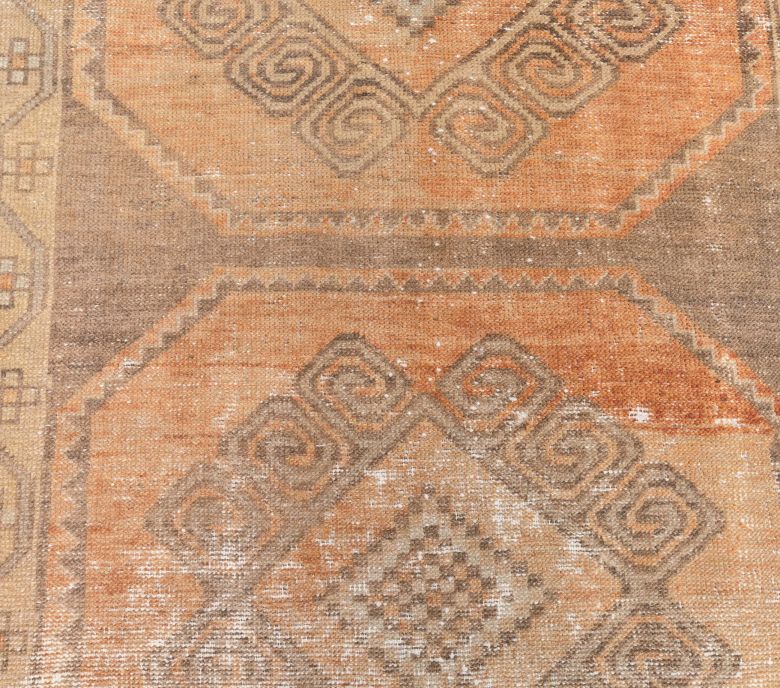 4x13 Vintage Handwoven Geometric Runner