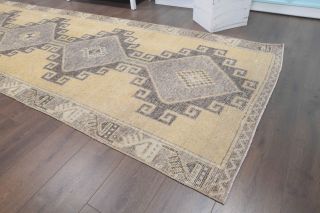 Oushak Vintage Runner Rug - Thumbnail