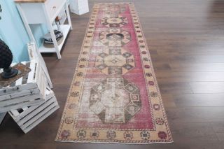 Faded Vintage Runner Rug - Thumbnail