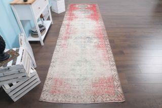 Antique Vintage Runner Rug - Thumbnail