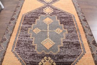 Geometric Vintage Runner Rug - Thumbnail