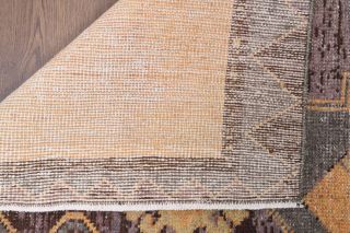 Geometric Vintage Runner Rug - Thumbnail