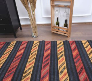 4x14 Wool Vintage Runner Rug - Thumbnail