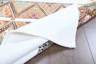 4x4 Handmade Vintage Kilim Rug - Thumbnail