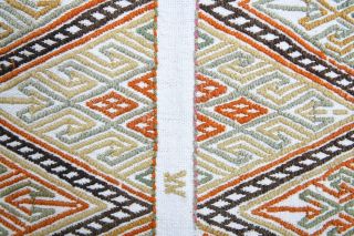 4x4 Handmade Vintage Kilim Rug - Thumbnail