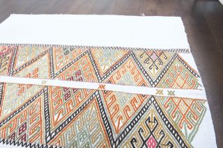 4x4 Handmade Vintage Kilim Rug - Thumbnail