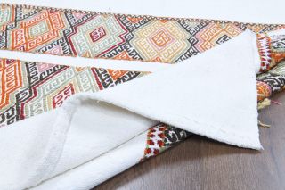 4x4 Handmade Vintage Accent Rug - Thumbnail