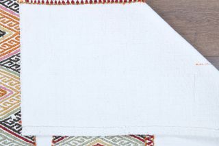 4x4 Handmade Vintage Accent Rug - Thumbnail