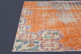 4x5 Handmade Vintage Anatolian Small Rug - Thumbnail