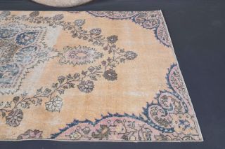 4x5 Handmade Vintage Oushak Area Rug - Thumbnail