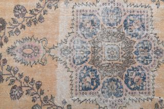 4x5 Handmade Vintage Oushak Area Rug - Thumbnail