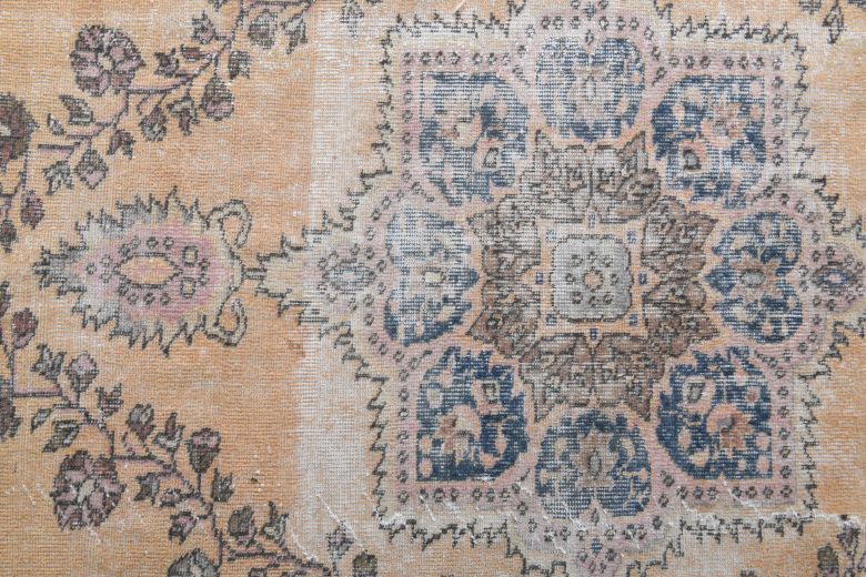 4x5 Handmade Vintage Area Rug