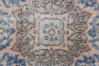 4x5 Handmade Vintage Oushak Area Rug - Thumbnail