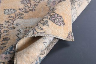 4x5 Handmade Vintage Oushak Area Rug - Thumbnail