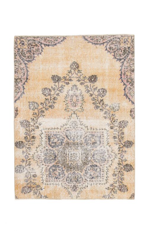 4x5 Handmade Vintage Oushak Area Rug